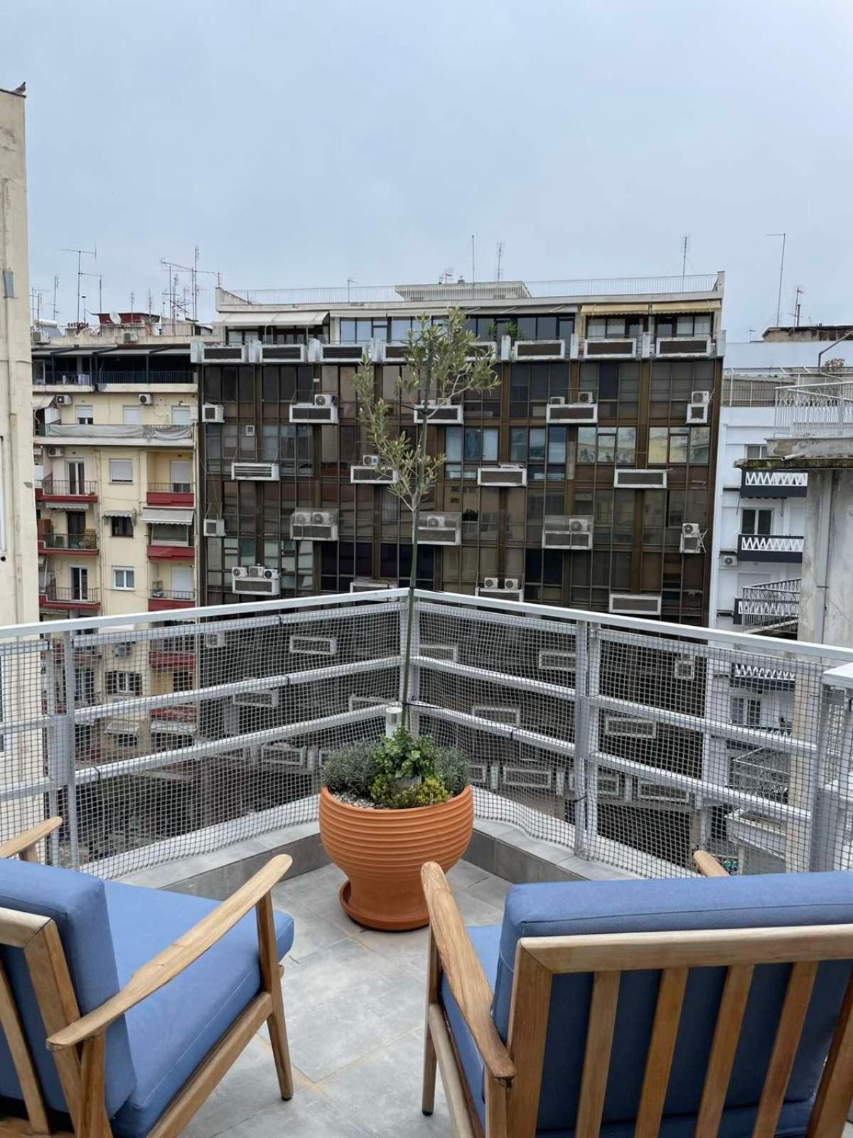 Domus City Apartment With Wonderful Balcony Saloniki Zewnętrze zdjęcie